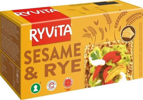 Picture of RYVITA SESAME CRISPBREAD 250GR